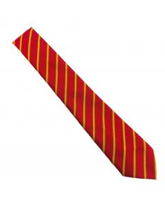St Pauls Red/Gold 39″ School Tie