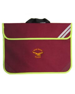 Vane Road Primary Maroon Bookbag w/Logo
