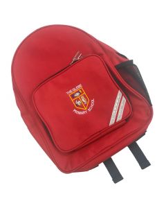 Glebe Red School Backpack w/Logo