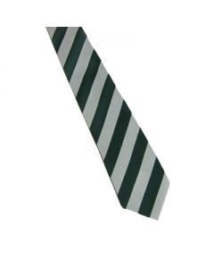 Sedgefield Green/White Stripe Tie