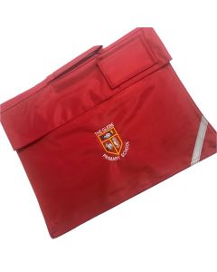 Glebe Red School Book Bag w/Logo