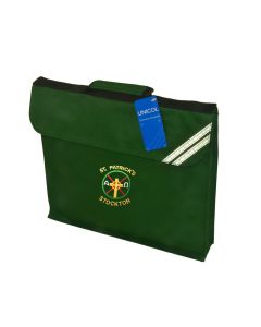 St Patricks Book Bag w/Logo