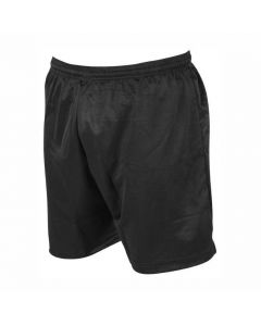Black Micro Stripe Sports Shorts