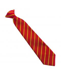 St Pauls Red/Gold 12″ Clip on Tie