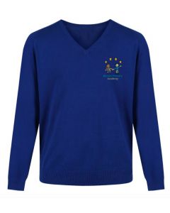 Norton Primary Knitted V-Neck Pullover w/Logo