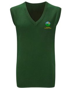 Greenfield Bottle Green Boys Slipover w/Logo