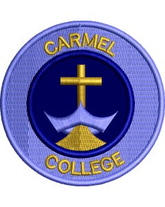 Carmel College Embroidered logo